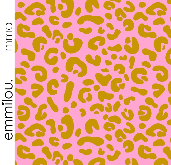Bio-Eigenproduktion "Emma" rosa/ocker Jersey